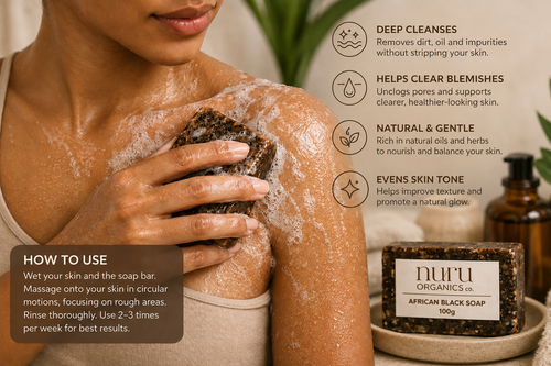 African Black Soap - 100g