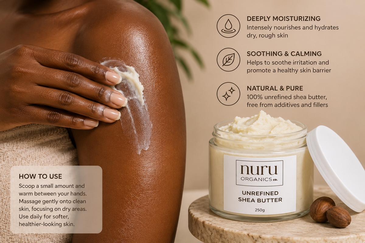 Shea Butter (Unrefined) - 250g