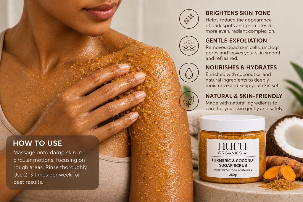 Turmeric & Coconut Sugar Scrub - 250g